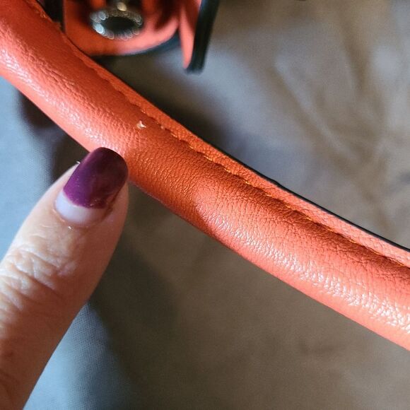 BCBG Generation Poppy Orange Mini Style Pocketbook Bag - Picture 7 of 7